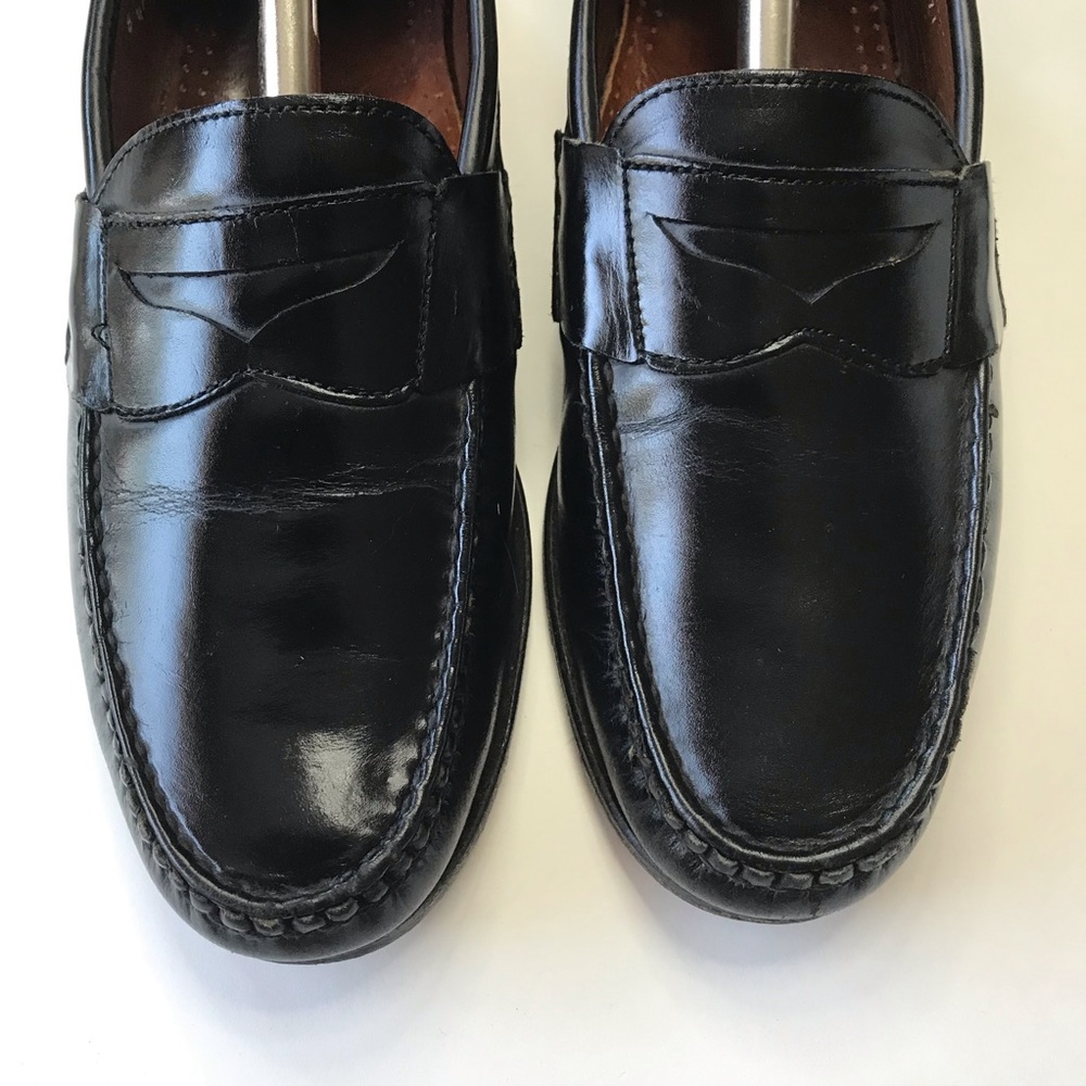 VTG Allen Edmonds Penny Loafer Black Dress Shoe